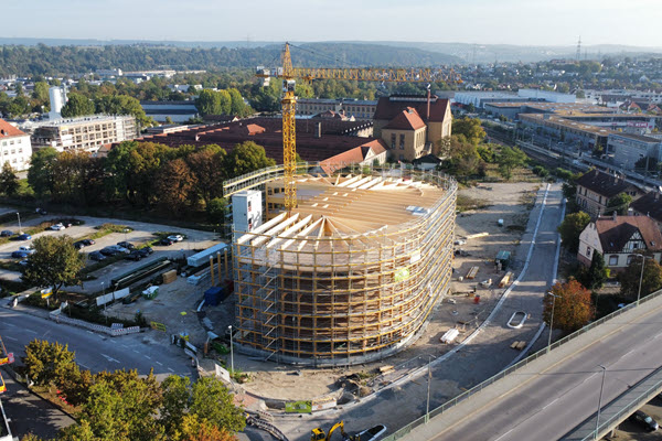 Parken neu gedacht – Das Holzparkhaus in Wendlingen